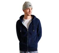 Superdry Vintage Logo Embroidered Full Zip Sweatshirt Bleu 2XL Homme