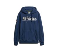 Superdry Outdoor Scene Relaxed Fit Hoodie Bleu XL Homme