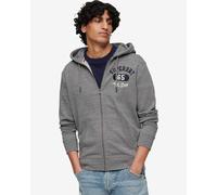 Sweatshirt à capuche Superdry Superstate Full Zip gris - S