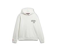 Sweatshirt à capuche Superdry Tokyo Narrative Blanc XL
