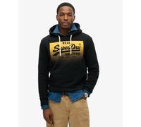 Sweatshirt Ã capuche Superdry Vintage Box Gradient Noir S