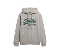 Sweatshirt à capuche Superdry Vintage Logo Duo Classic Gris 2XL