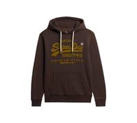 Superdry Vl Tonal Relaxed Fit Hoodie Marron L Homme