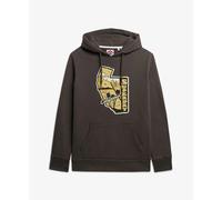 Superdry Vintage Travel Hoodie Marron XL Homme