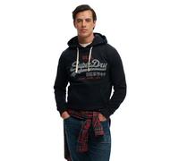 Superdry Sweatshirt à capuche Vl Classic Bleu Taille M