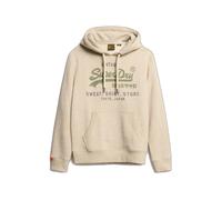 Superdry Sweat à capuche Vl Heritage Relaxed Hoodie Beige 2XL Homme