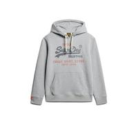 Superdry Sweat à capuche homme VL Heritage M2014122A College Grey Marl Taille L