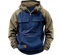 Sweatshirt a Capuche, Sweat à Capuche à Capuche pour Hommes, Couleur Unie, décontracté, pour Jeunes, Automne et Hiver