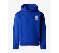 Sweatshirt à capuche The North Face Coordinates Graphic bleu blanc enfant - M