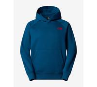 Sweatshirt à capuche The North Face Redbox Raglan bleu foncé rouge - L