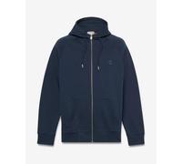 Sweatshirt à capuche Timberland Exeter River Basic Brushed Back Full Zip bleu outremer - M