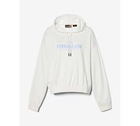 Sweatshirt à capuche Timberland Seasonal Logo blanc femme - XS