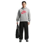 Sweatshirt Ã capuche tissu fleece brossÃ© Nike Club Gris M