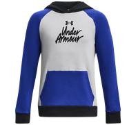 Sweatshirt à capuche Under Armour Under Armour Rival Fleece Script Colorblock 196884178284 taille YMD EU