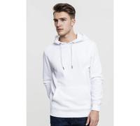 Urban Classics Sweat à Capuche Basique Sweatshirt, Blanc, L Homme