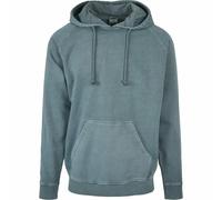 Urban Classics Sweat à capuche Overdyed bleu poussiéreux M