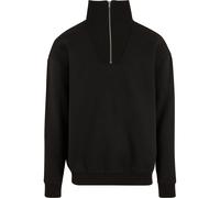 Urban Classics Cut&sew Half Zip Sweatshirt Noir M Homme