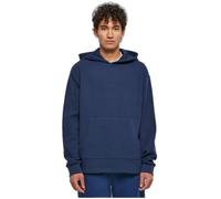 Sweatshirt à capuche - Urban Classics Waffle - Bleu foncé - Coton - Taille S XXL