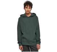 Sweatshirt à capuche - URBAN CLASSICS - Waffle - Vert bouteille - 2XL - Coton gaufré M