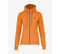 Sweatshirt à capuche Wild Country Flow 2 Full Zip orange femme - XS