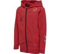 Hummel Sweatshirt enfant à capuche zippé Lead Poly Rouge 14 ans