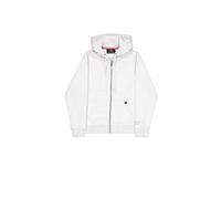 Sweatshirt Ã capuche zipÃ©e Alpha Industries Labe Back Print Gris M