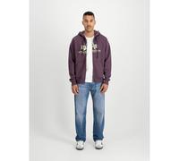 Sweatshirt Ã capuche zippÃ© Alpha Industries Basic Violet S