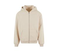 Sweatshirt Ã capuche zippÃ© ample New Morning Studios Beige 2XL