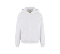Sweatshirt Ã capuche zippÃ© ample New Morning Studios Blanc 2XL