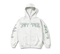 Sweatshirt Ã capuche zippÃ© Butter Goods Thirteen Blanc XL