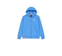Sweatshirt Ã capuche zippÃ©e Alpha Industries Basic Bleu S