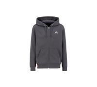 Sweatshirt Ã capuche zippÃ©e Alpha Industries Basic Gris 3XL