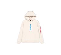 Sweatshirt Ã capuche zippÃ©e Alpha Industries PP Blanc L