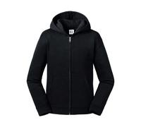 Sweatshirt Ã capuche zippÃ©e enfant Russell Athletic Authentic Noir 9/10 ans