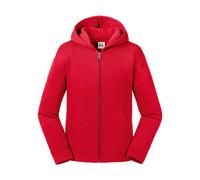 Sweatshirt Ã capuche zippÃ©e enfant Russell Athletic Authentic Rouge 9/10 ans