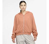 Sweatshirt Ã capuche zippÃ©e femme Nike Chill Terry Orange XS