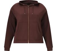 Sweatshirt Ã capuche zippÃ©e femme Q Sportswear Tiamo Marron 50