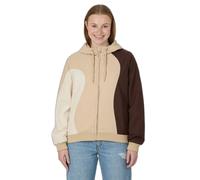 Sweatshirt Ã capuche zippÃ©e femme Ragwear Oggie Block Beige XS