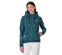 Sweatshirt Ã capuche zippÃ©e femme Ragwear Parya Embro Vert S