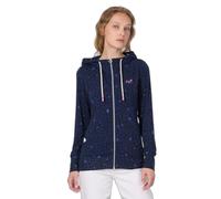 Sweatshirt Ã capuche zippÃ©e femme Ragwear Paya Print Bleu XL