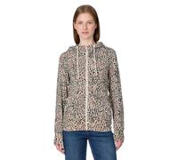 Sweatshirt Ã capuche zippÃ©e femme Ragwear Paya Print Marron XL