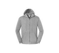 Sweatshirt Ã capuche zippÃ©e Fruit of the Loom Iconic Premium Gris 2XL