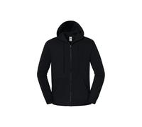 Sweatshirt Ã capuche zippÃ©e Fruit of the Loom Iconic Premium Noir S
