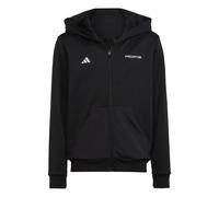 Sweatshirt Ã capuche zippÃ© enfant adidas Football-Inspired Predator Noir 11/12 ans