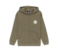 Sweatshirt Ã capuche zippÃ© enfant Element Seal Vert 16 ans