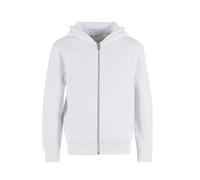 Sweatshirt Ã capuche zippÃ© enfant New Morning Studios Blanc 5/6 ans
