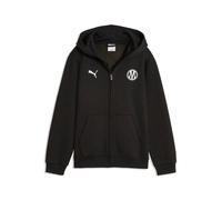 Sweatshirt Ã capuche zippÃ© enfant OM Essentials 2026/27 Noir 12 ans