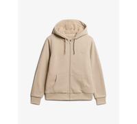 Superdry Borg Lined Full Zip Sweatshirt Beige XS Femme