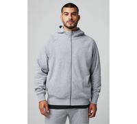 Sweatshirt Ã capuche zippÃ© Fabletics Year Round Terry Gris XS
