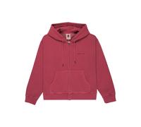 Sweatshirt à capuche zippé femme Element Lowcase Pigment Rouge XS
